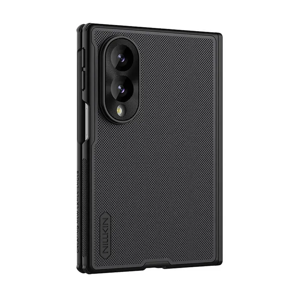 Futrola NILLKIN Frosted Shield Fold Magnetic za Samsung F971B Galaxy Z Fold 8 providno crna