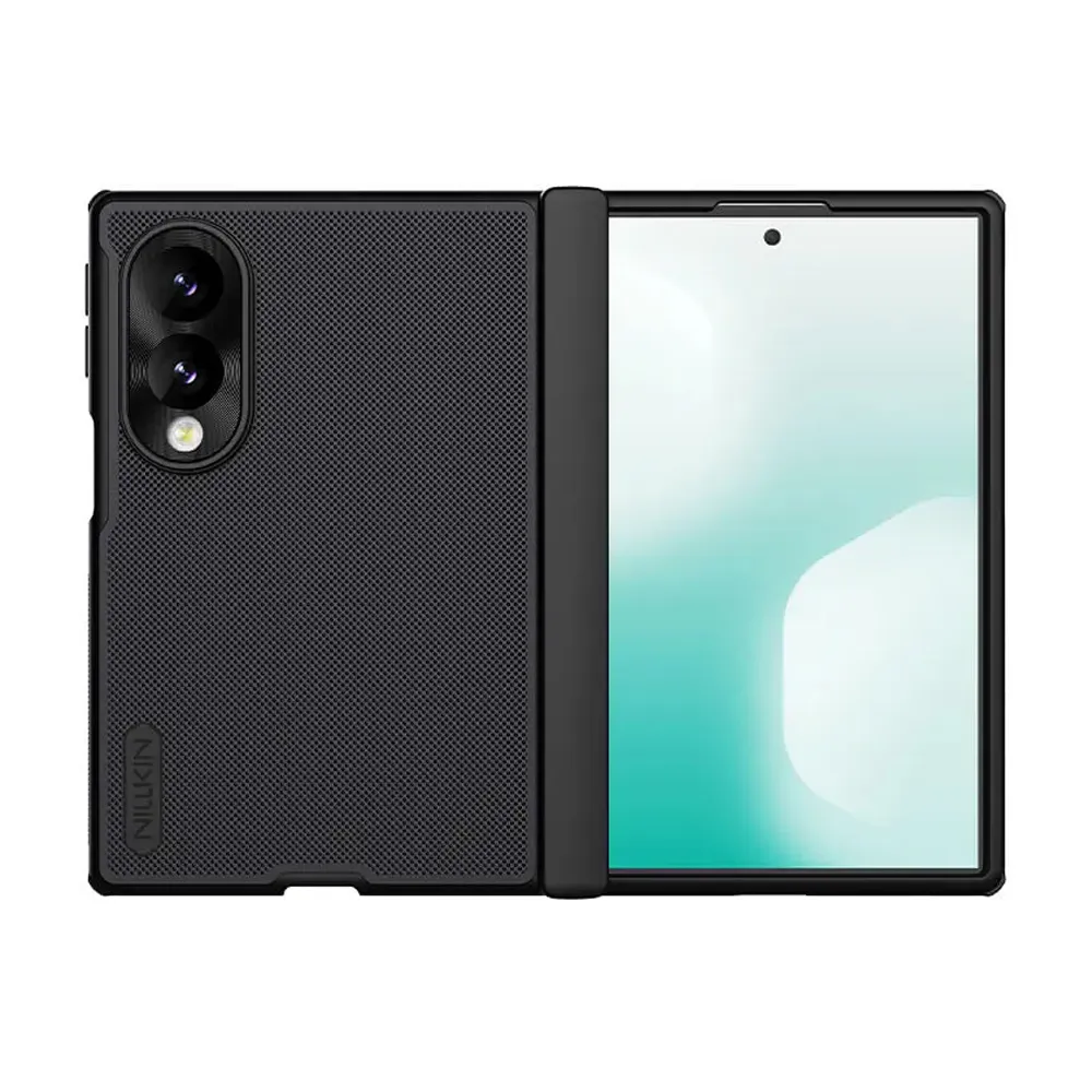 Futrola NILLKIN Frosted Shield Fold Magnetic za Samsung F971B Galaxy Z Fold 8 providno crna