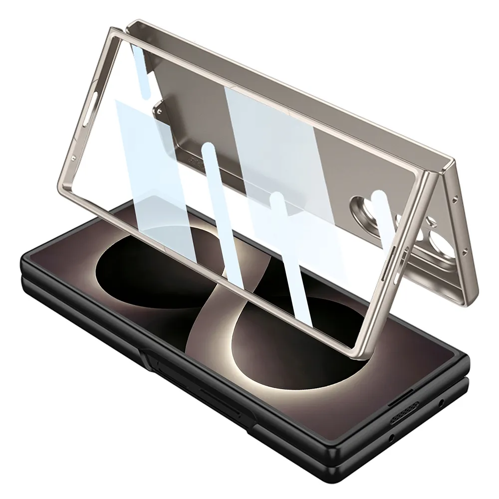Futrola COLORFUL FOLD za Samsung F976B Galaxy Z Fold 8 Ultra zlatna (GKK case)