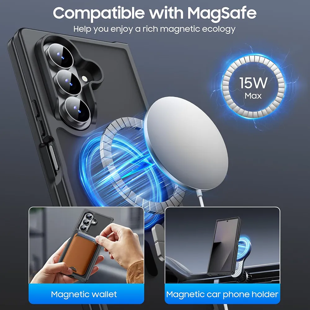 Futrola MOOD Case MagSafe za Samsung F976B Galaxy Z Fold 8 Ultra 5G ljubicasta