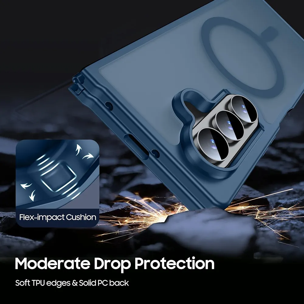 Futrola MOOD Case MagSafe za Samsung F976B Galaxy Z Fold 8 Ultra 5G ljubicasta