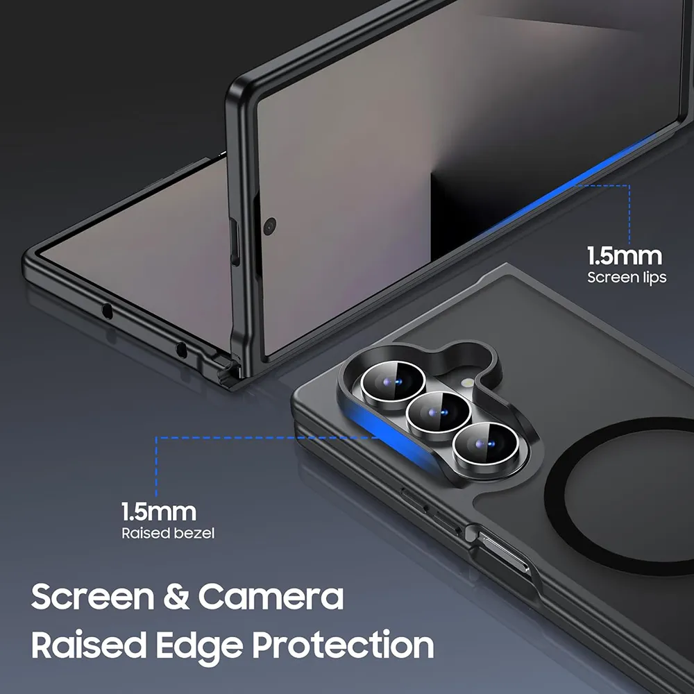 Futrola MOOD Case MagSafe za Samsung F976B Galaxy Z Fold 8 Ultra 5G plava