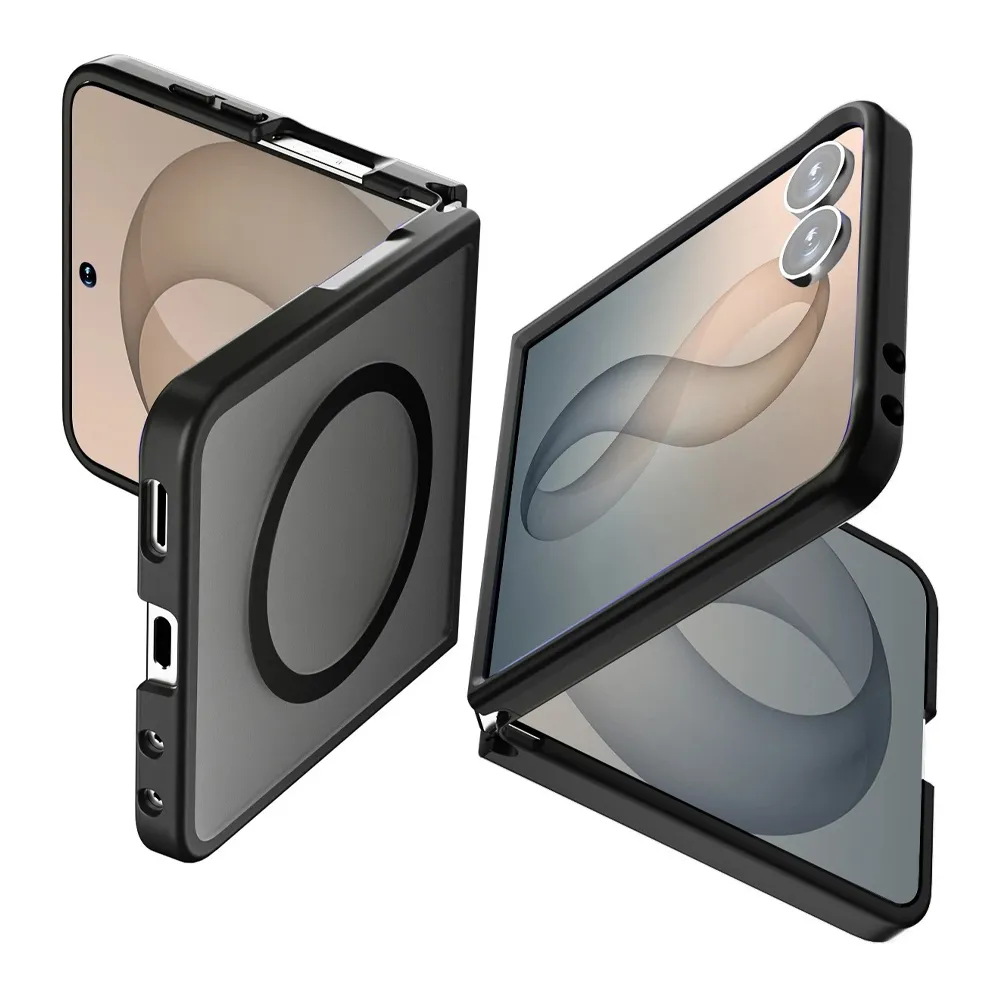 Futrola MOOD Case MagSafe za Samsung F776B Galaxy Z Flip 8 5G crna