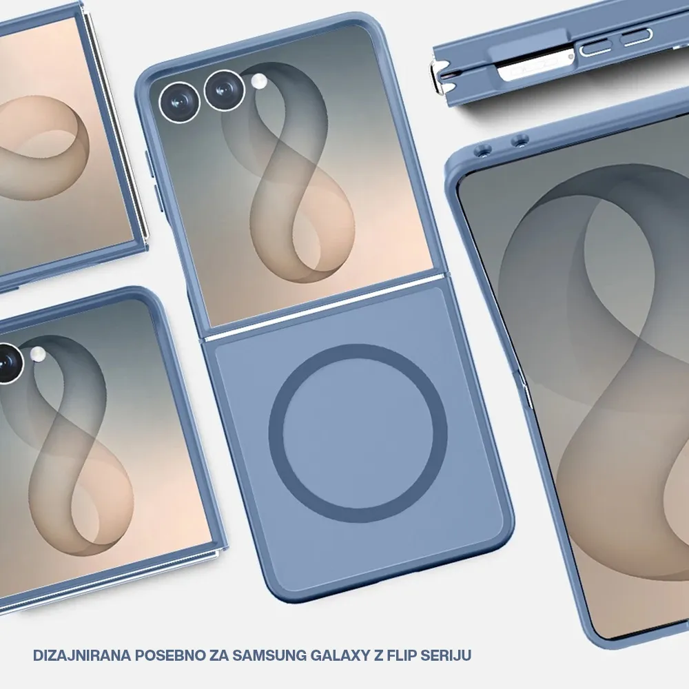 Futrola MOOD Case MagSafe za Samsung F776B Galaxy Z Flip 8 5G narandzasta