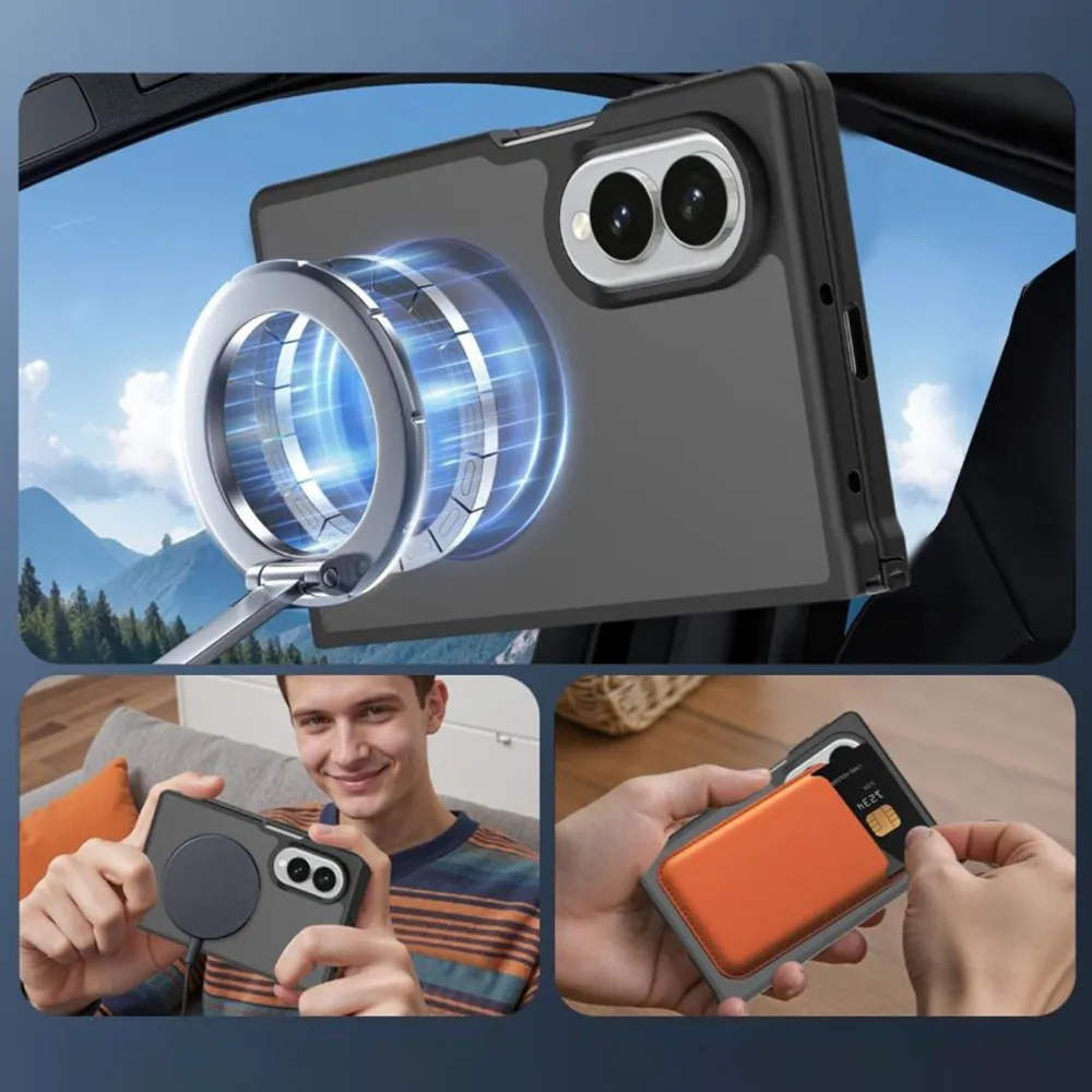Futrola MOOD Case MagSafe za Samsung F971B Galaxy Z Fold 8 plava