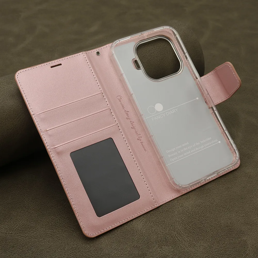 Futrola BI FOLD HANMAN II za Xiaomi 17T Pro 5G svetlo roze