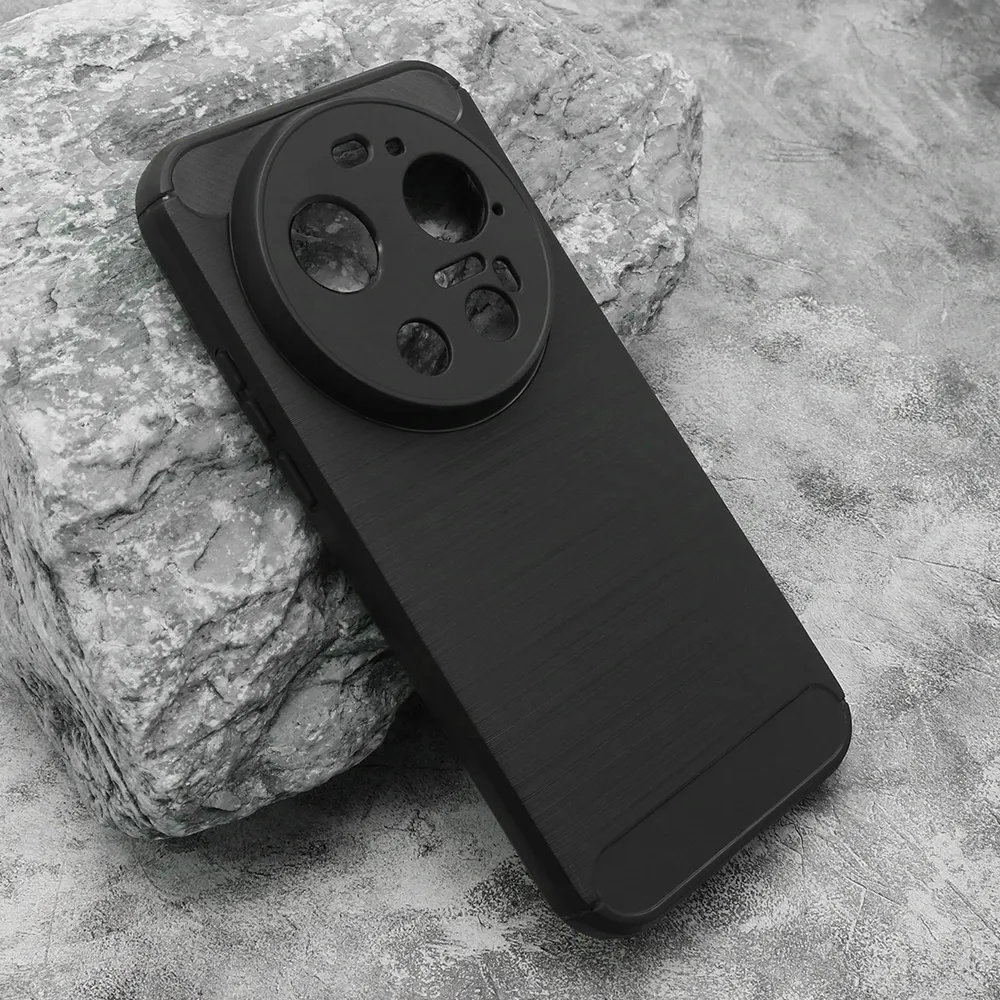 Futrola silikon BRUSHED za XIAOMI 17 ultra 5G crna