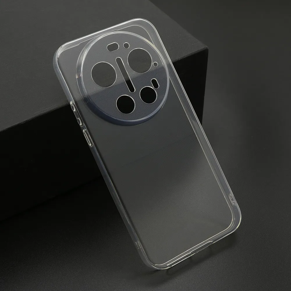 Futrola ULTRA TANKI PROTECT silikon za XIAOMI 17 ultra 5G providna (bela)