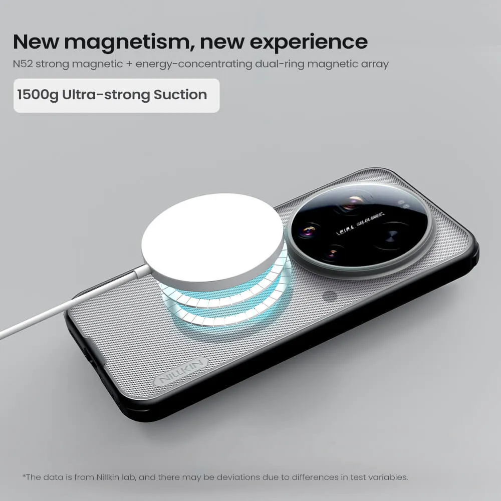 Futrola Nillkin Super Frosted Shield Pro Magnetic za Xiaomi 17 ultra 5G providno crna