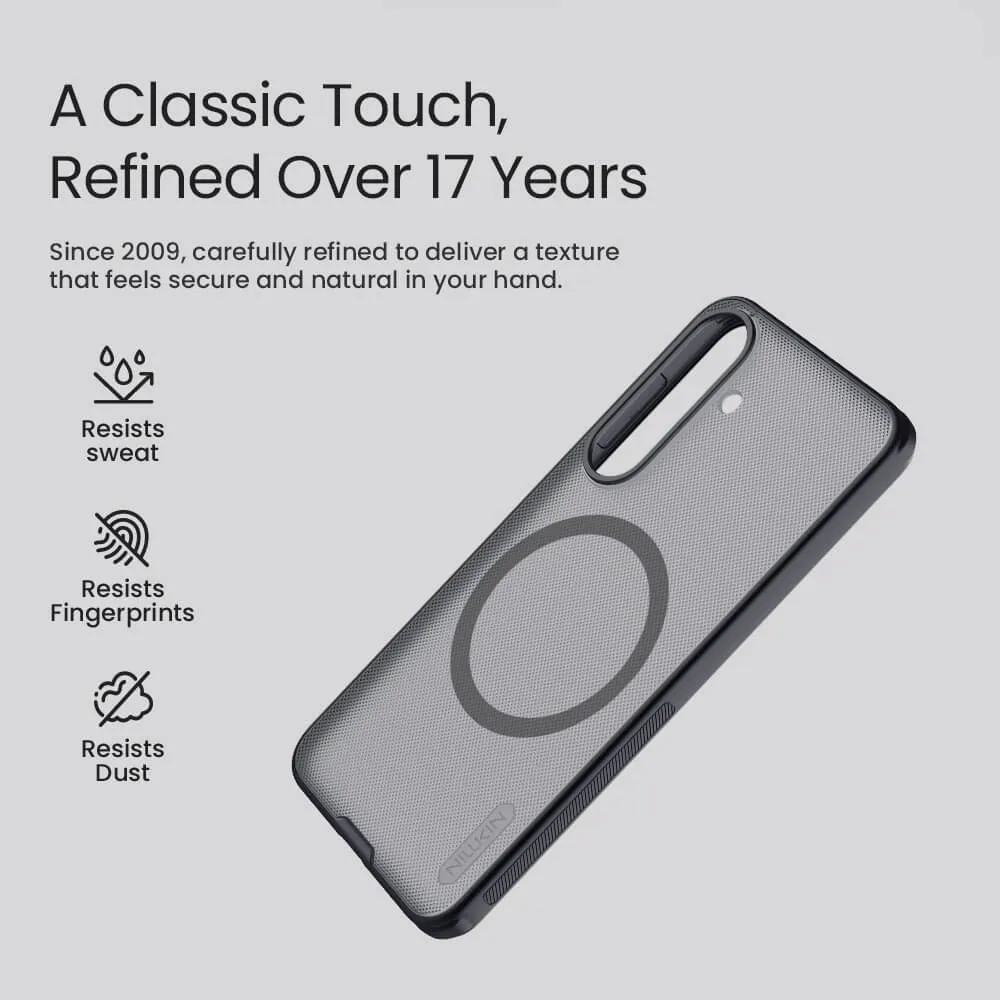 Futrola NILLKIN Frosted Shield Pro Magnetic za Samsung S741B Galaxy S26 FE providno crna