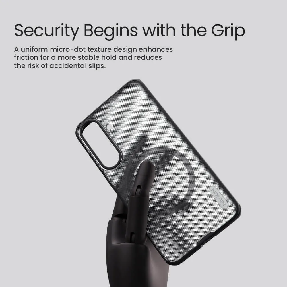 Futrola NILLKIN Frosted Shield Pro Magnetic za Samsung S741B Galaxy S26 FE providno crna