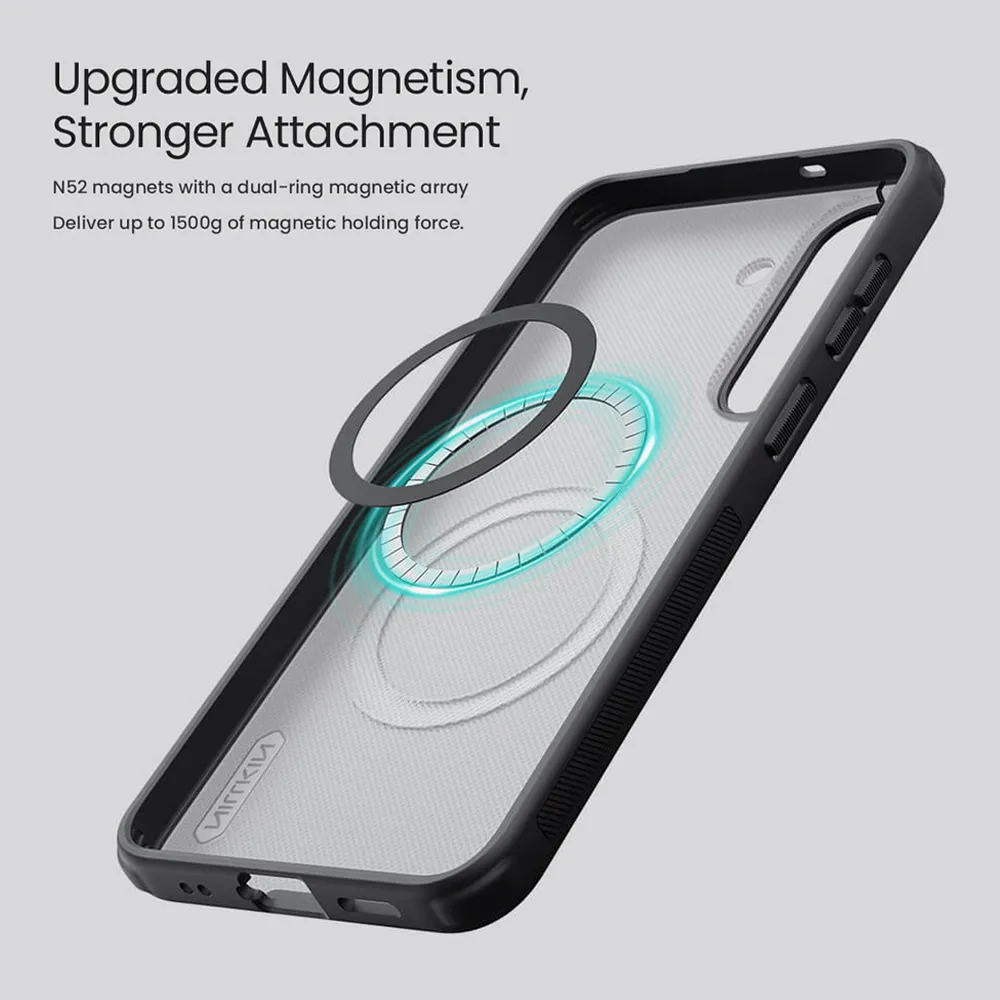 Futrola NILLKIN Frosted Shield Pro Magnetic za Samsung S741B Galaxy S26 FE providno crna