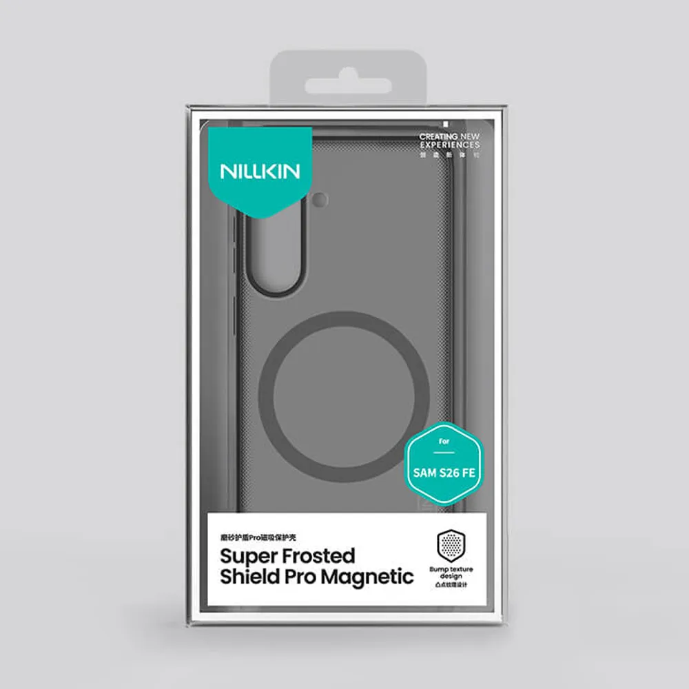 Futrola NILLKIN Frosted Shield Pro Magnetic za Samsung S741B Galaxy S26 FE providno crna