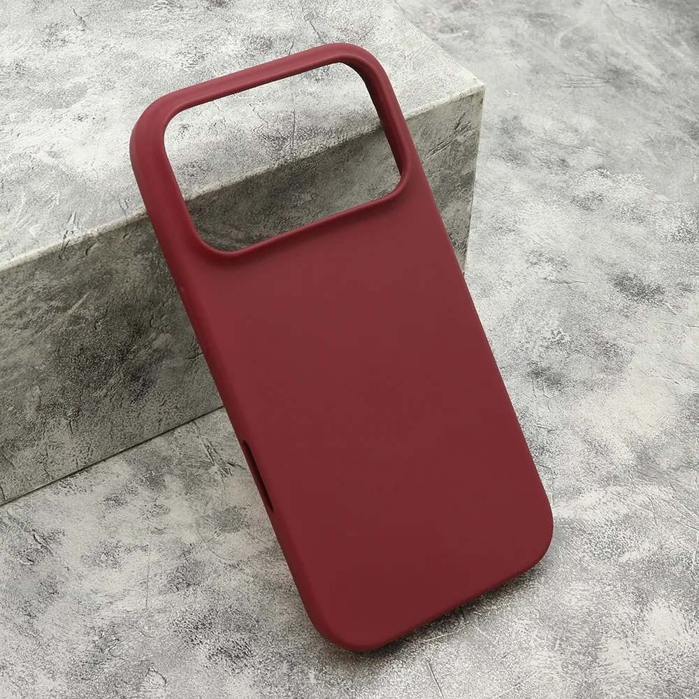 Futrola GENTLE COLOR za iPhone 17 Pro (6.3)/iPhone 18 Pro (6.3) bordo