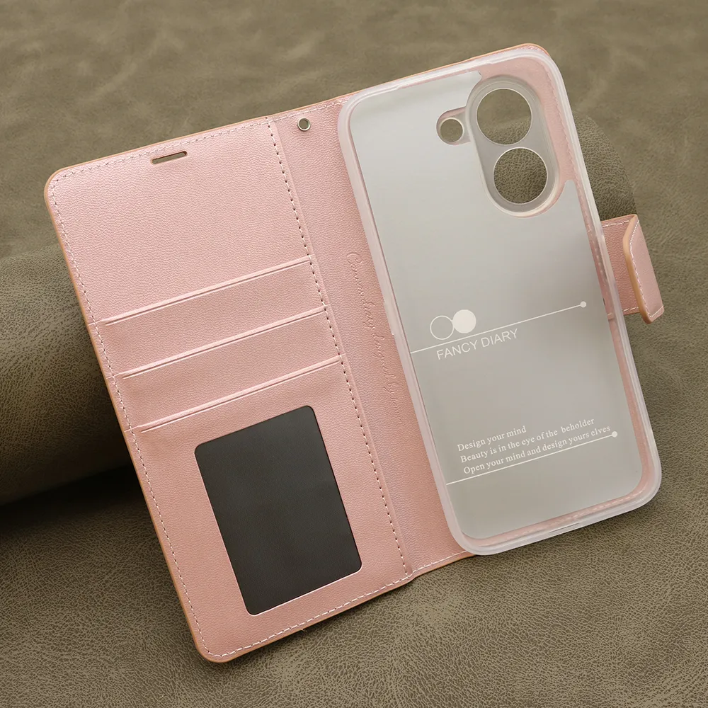 Futrola BI FOLD HANMAN II za Honor X7e roze