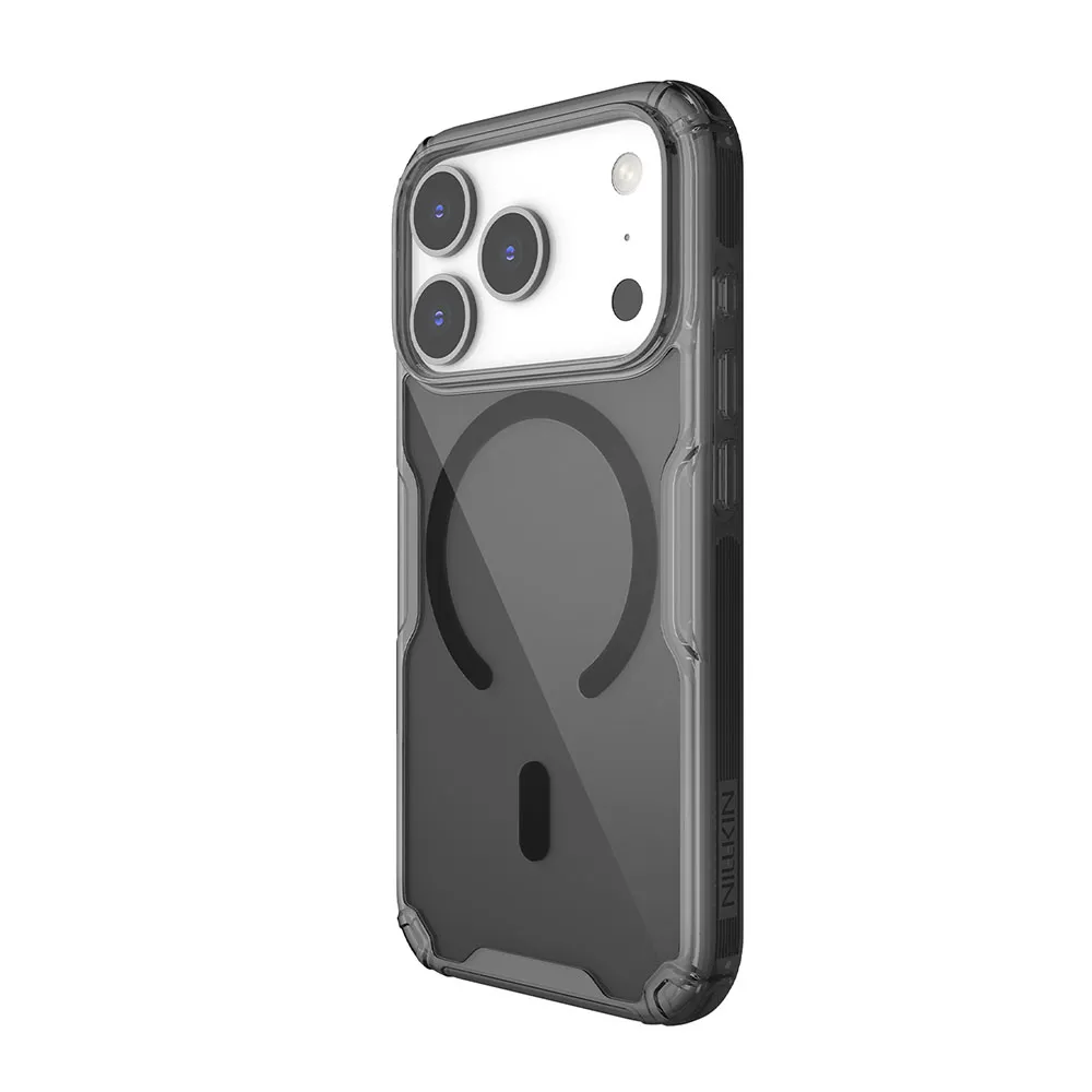 Futrola NILLKIN Nature Pro Magnetic za iPhone 17 Pro / 18 Pro (6.3) providno crna