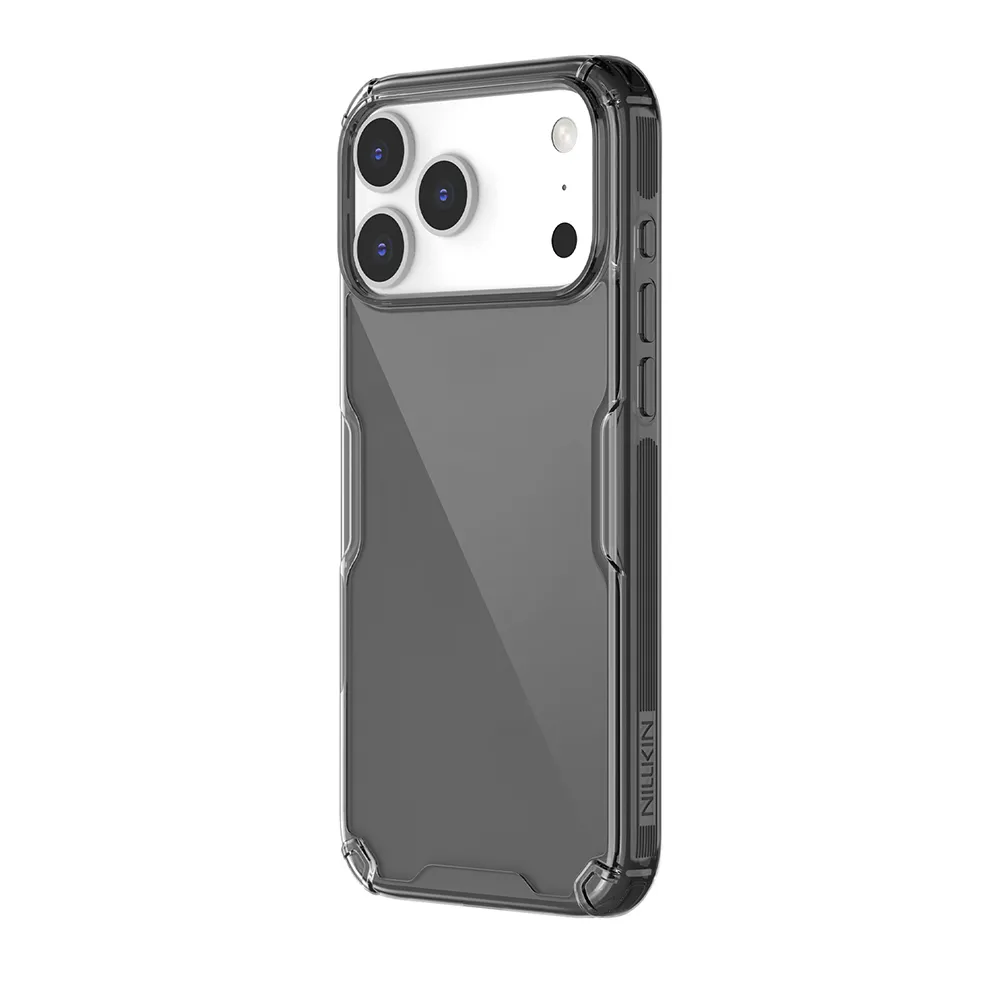 Futrola NILLKIN Nature Pro za iPhone 17 Pro / 18 Pro (6.3) providno crna