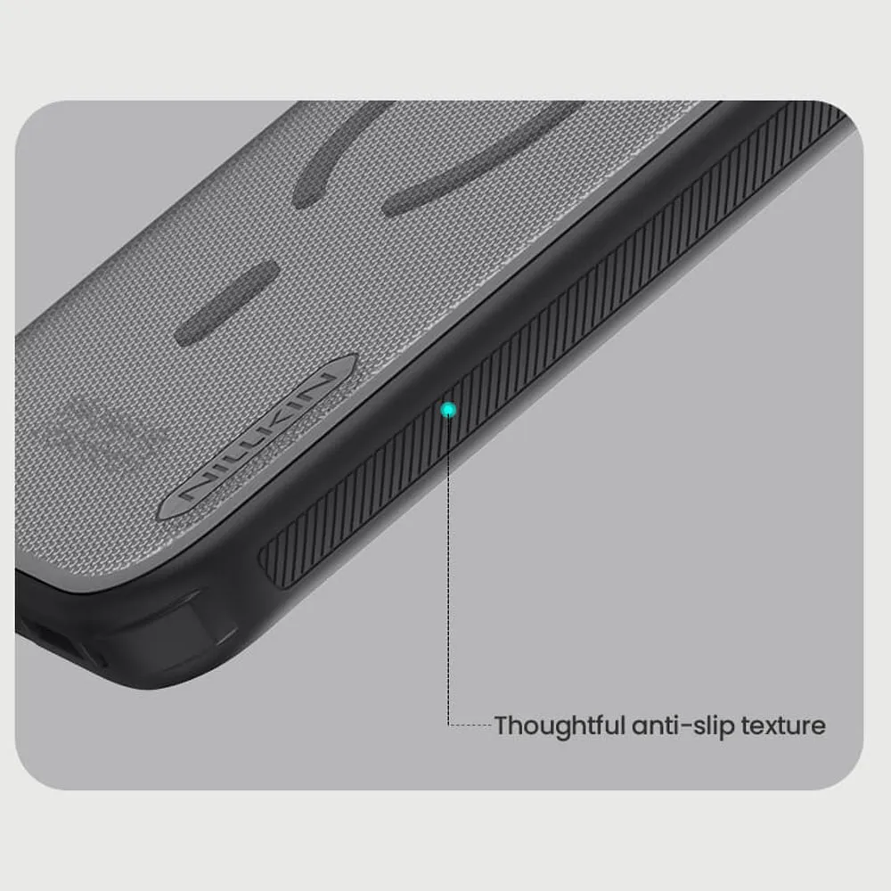 Futrola NILLKIN Super Frost PRO MAGNETIC za iPhone 17 Pro / 18 Pro (6.3) providno crna