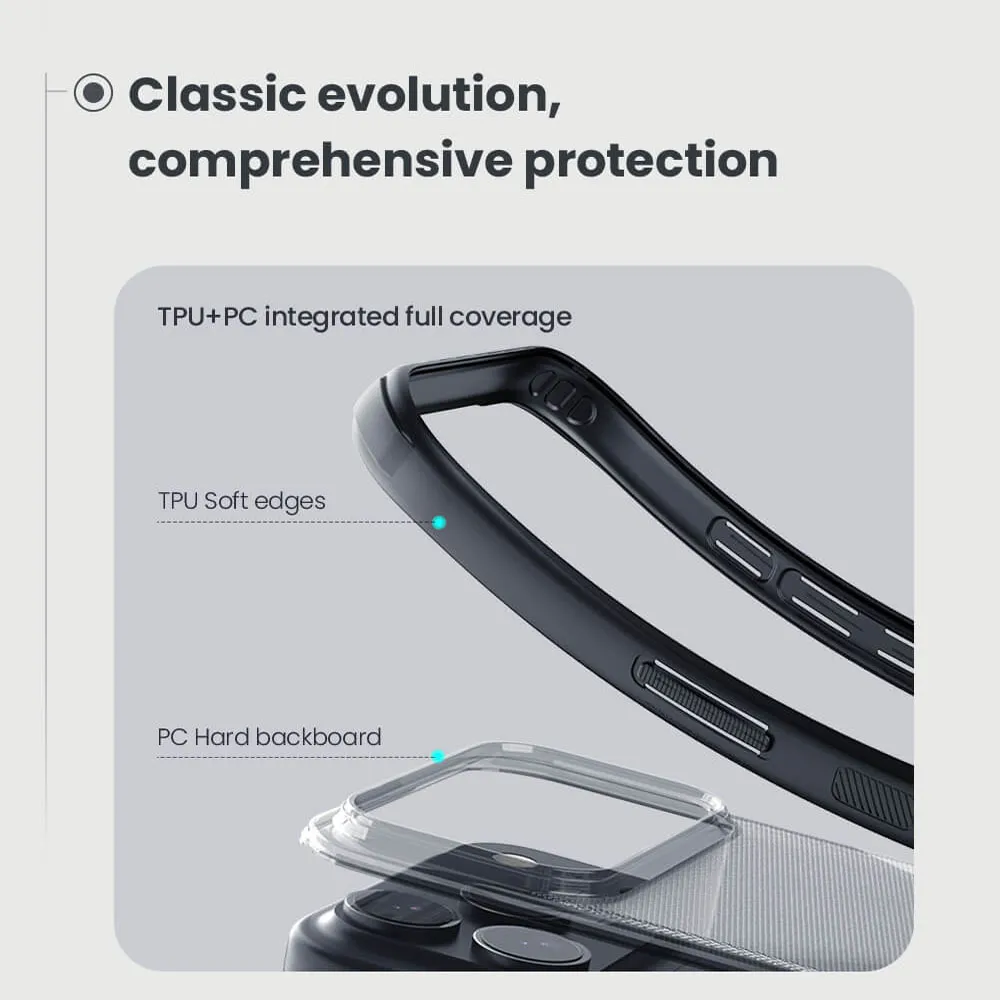 Futrola NILLKIN Super Frost PRO za iPhone 17 Pro Max / 18 Pro Max (6.9) providno crna