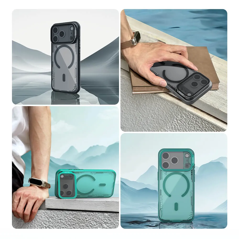 Futrola Nillkin Iceblade za iPhone 17 Pro Max / 18 Pro Max (6.9) pescano braon