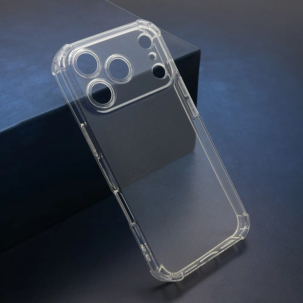 Futrola silikon CRASHPROOF za iPhone 17 Pro (6.3) providna (small camera)