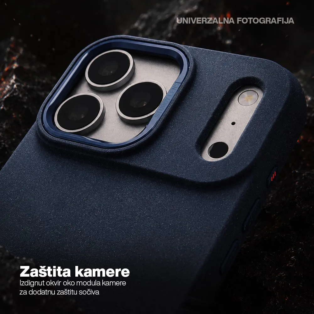 Futrola COLOR SKIN MagSafe za iPhone 17 Pro (6.3)/iPhone 18 Pro (6.3) tamno plava