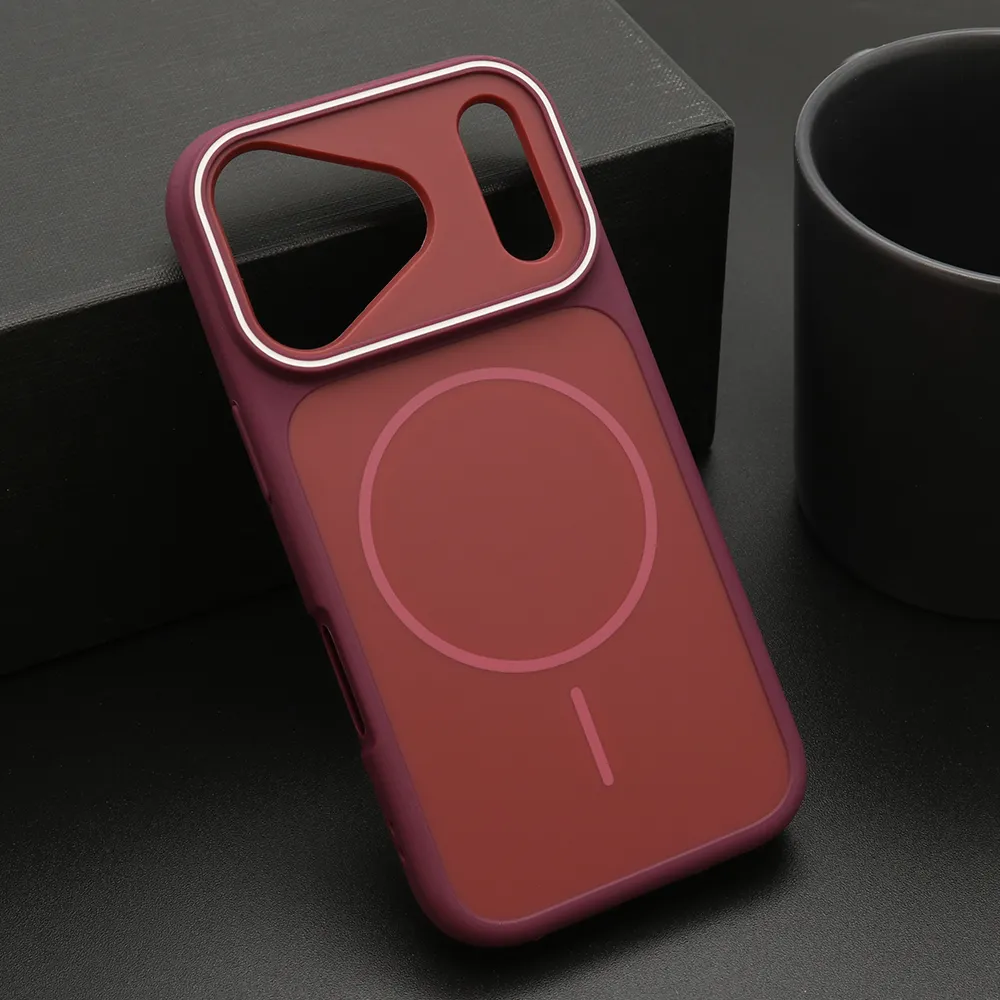 Futrola CAMERA LOOK MagSafe za iPhone 17 Pro (6.3)/iPhone 18 Pro (6.3) dark cherry