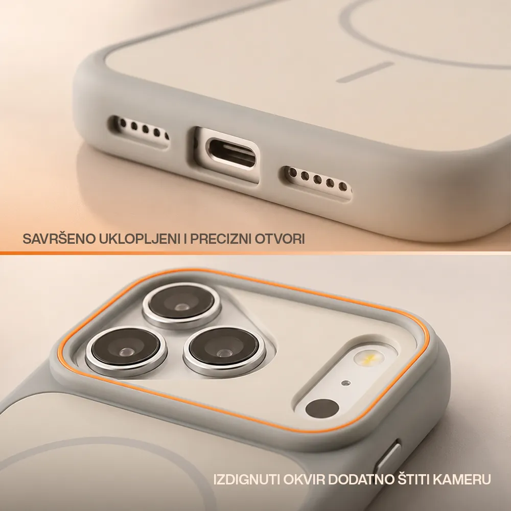 Futrola CAMERA LOOK MagSafe za iPhone 17 Pro (6.3)/iPhone 18 Pro (6.3) dark cherry