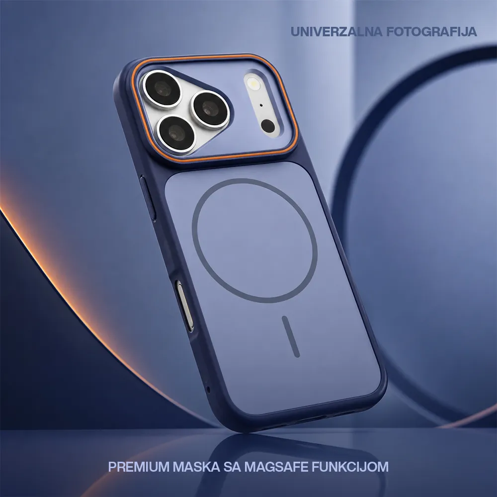 Futrola CAMERA LOOK MagSafe za iPhone 17 Pro Max (6.9)/iPhone 18 Pro Max (6.9) plava