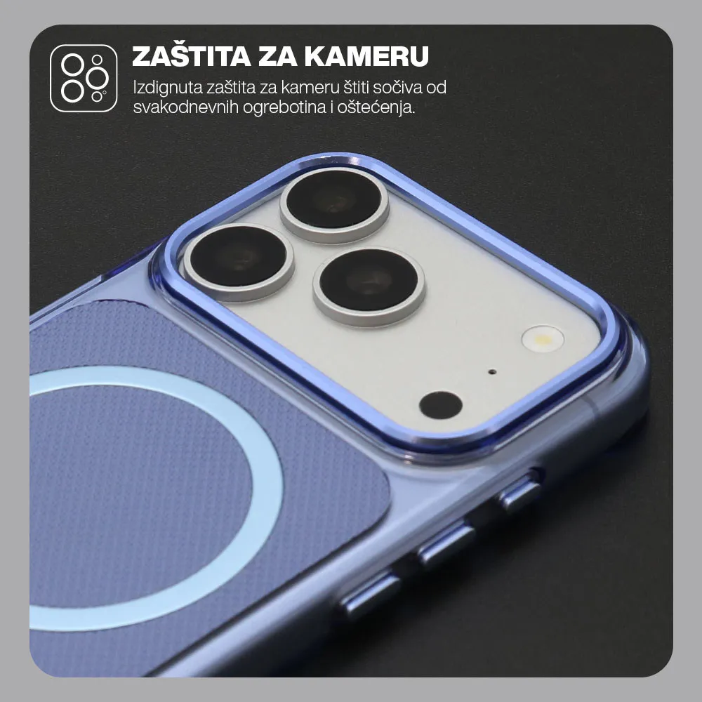 Futrola MagSafe GRID PRO za iPhone 17 Pro (6.3)/iPhone 18 Pro (6.3) dark cherry