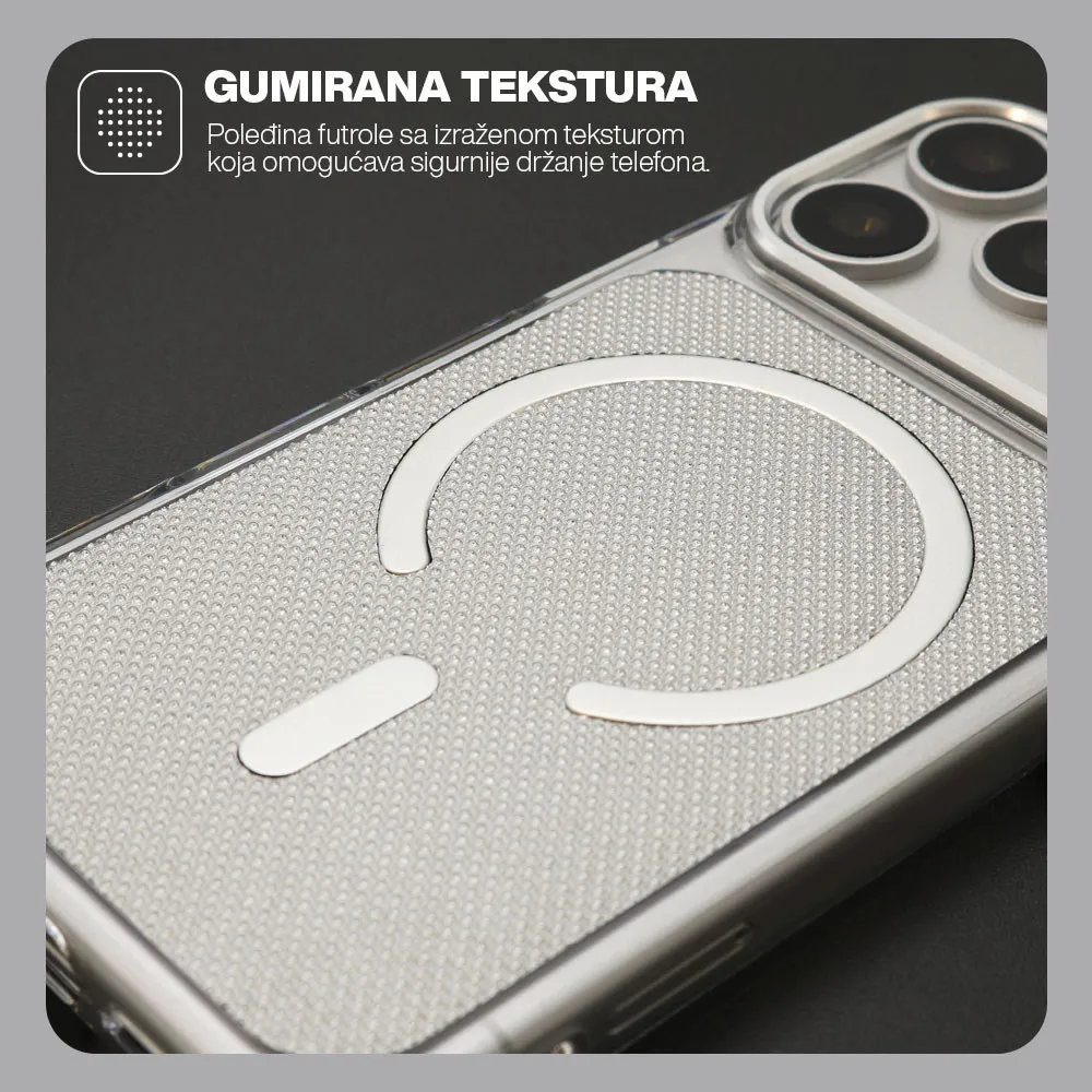 Futrola MagSafe GRID PRO za iPhone 17 Pro (6.3)/iPhone 18 Pro (6.3) dark cherry