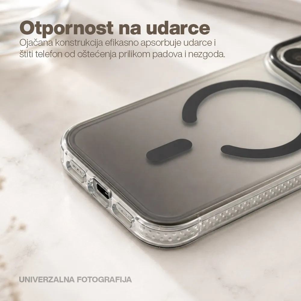 Futrola COLOR SHIELD MagSafe za Iphone 18 Pro Max (6.9) bela