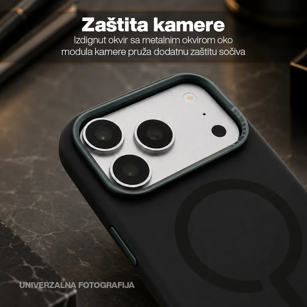 Futrola AMBER SMOOTH MagSafe za Iphone 18 Pro (6.3) plava