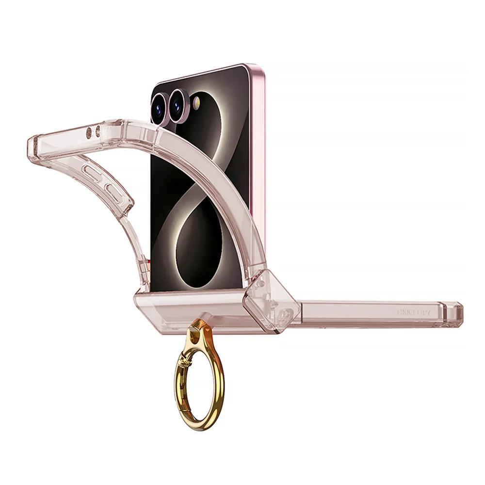 Futrola RING LINES II za Samsung F751B Galaxy Z Flip 8 5G crna (GKK case)