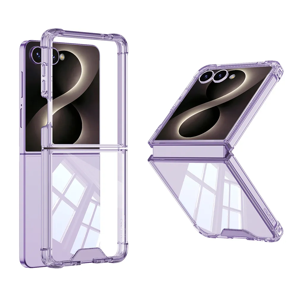 Futrola LINES II za Samsung F751B Galaxy Z Flip 8 5G ljubicasta (GKK case)