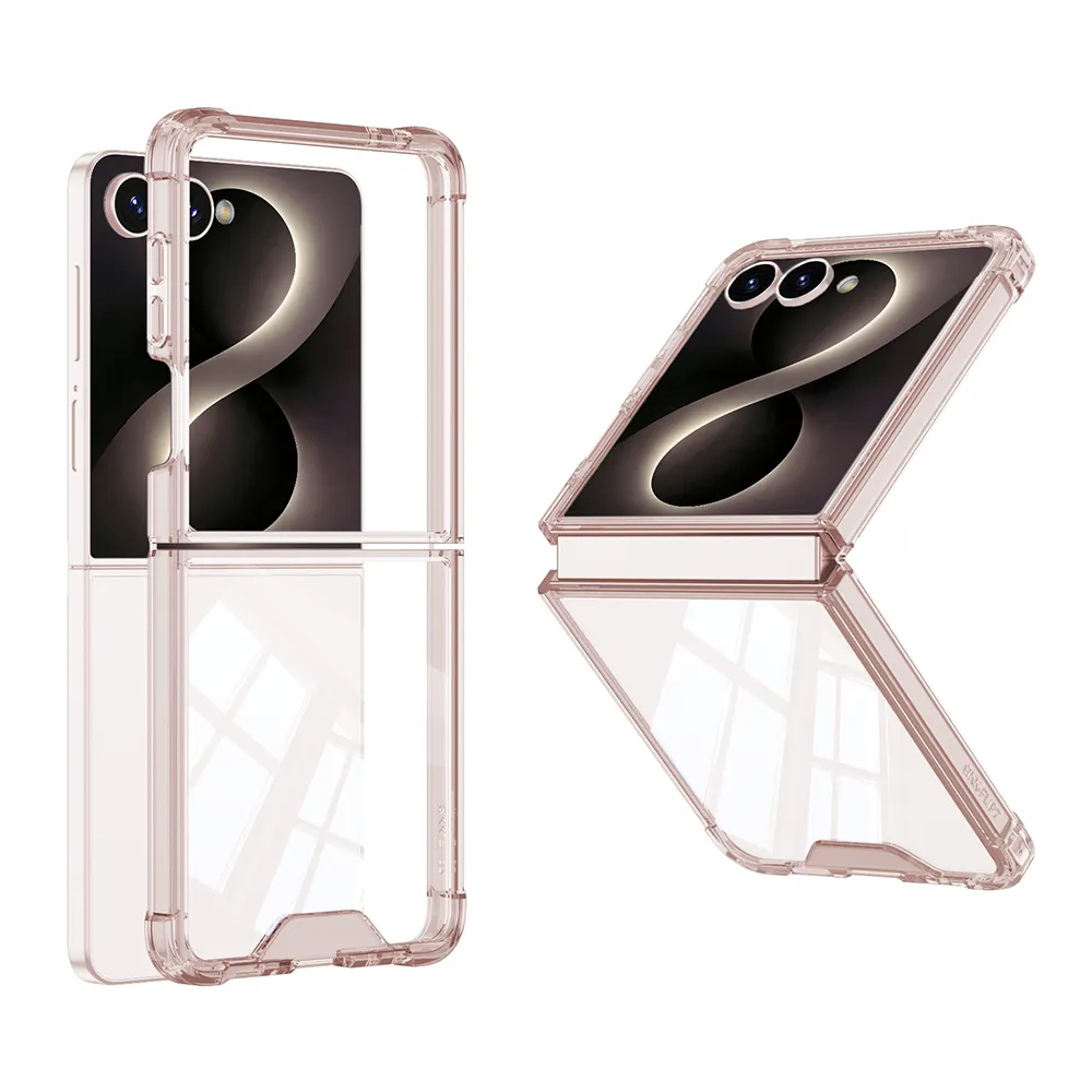 Futrola LINES II za Samsung F751B Galaxy Z Flip 8 5G roze (GKK case)