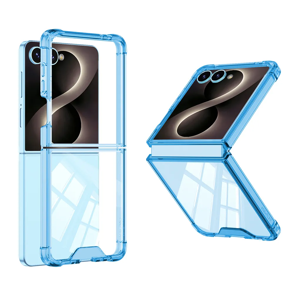 Futrola LINES II za Samsung F751B Galaxy Z Flip 8 5G plava (GKK case)