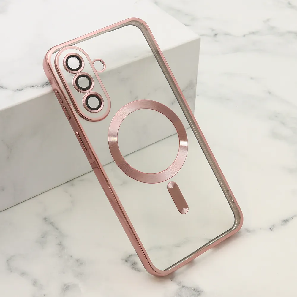 Futrola CAMERA PROTECT MagSafe za Samsung A576B Galaxy A57 5G roze
