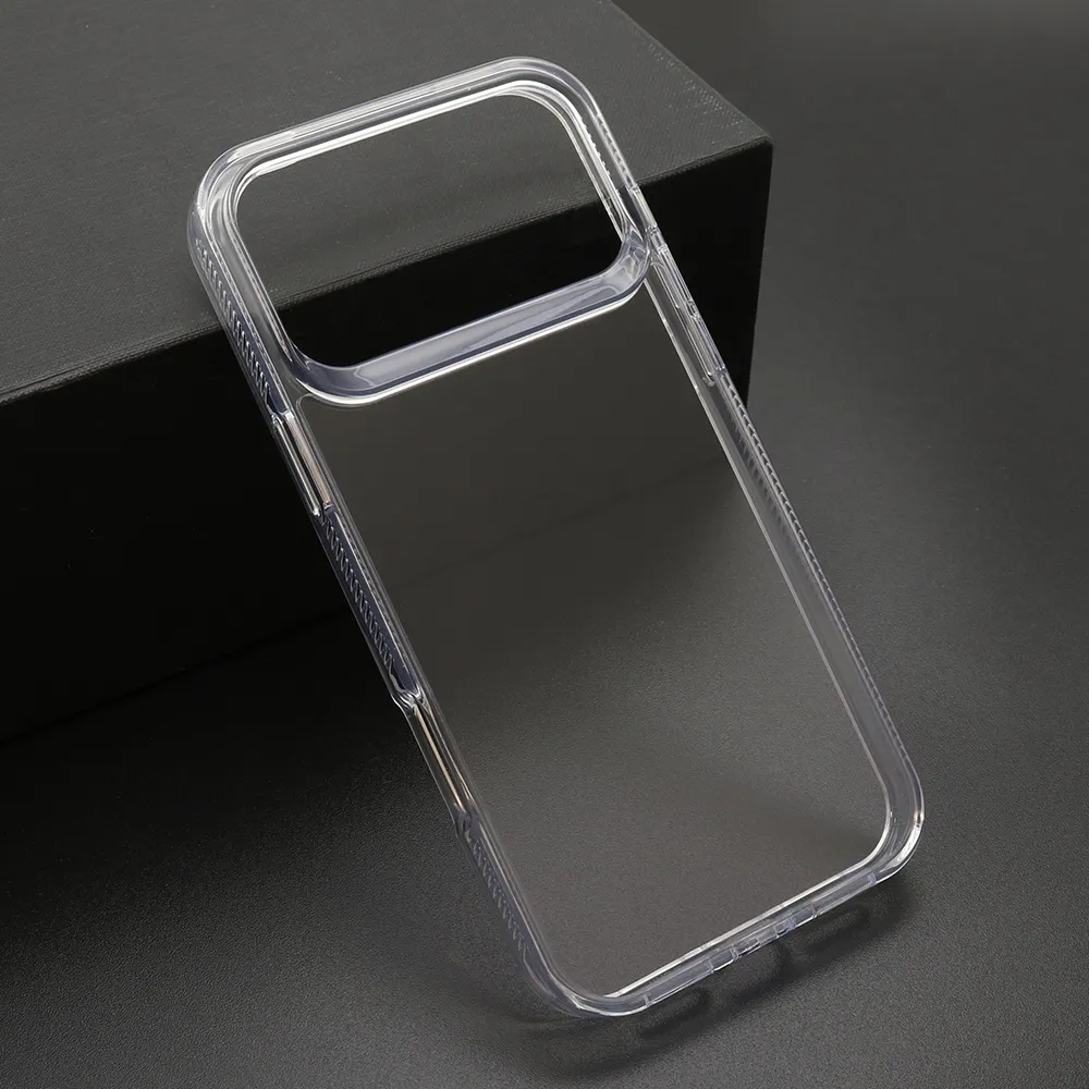 Futrola COLOR FRAME za iPhone 17 Pro Max (6.9)/iPhone 18 Pro Max (6.9) srebrna (providna)