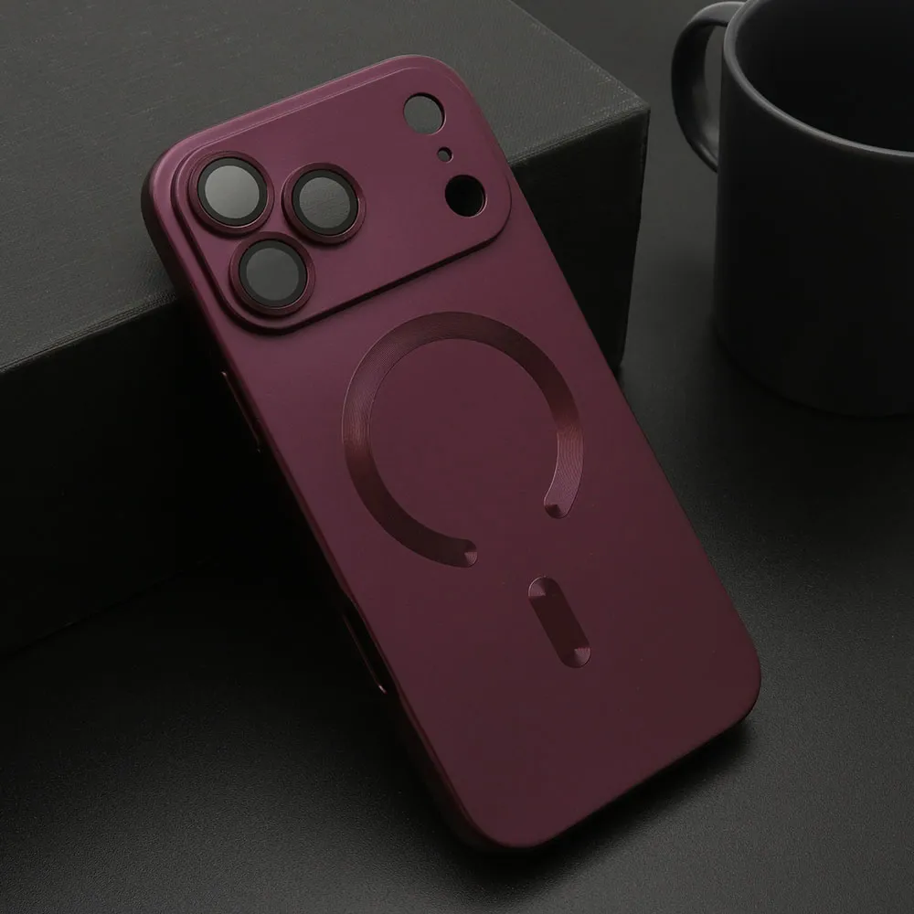 Futrola ELEGANT MAGSAFE za iPhone 17 Pro Max (6.9) cherry red
