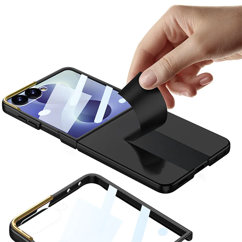 Futrola SMOOTH II za Samsung F776B Galaxy Z Flip 8 5G titanijum (GKK case)
