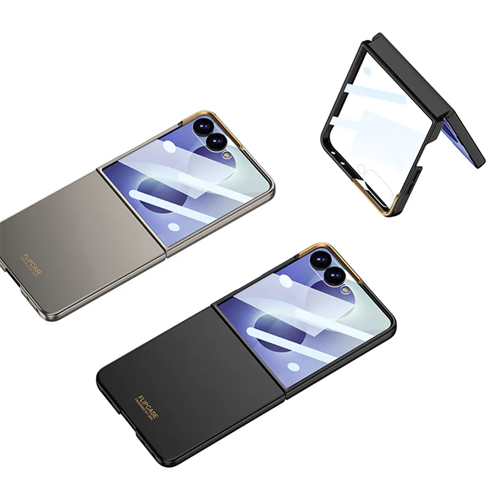 Futrola SMOOTH II za Samsung F776B Galaxy Z Flip 8 5G titanijum (GKK case)