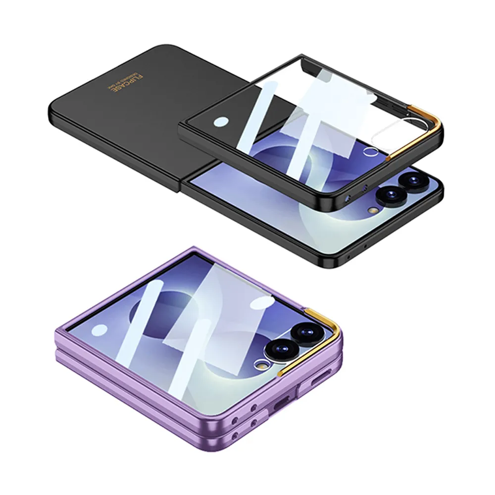 Futrola SMOOTH II za Samsung F776B Galaxy Z Flip 8 5G titanijum (GKK case)