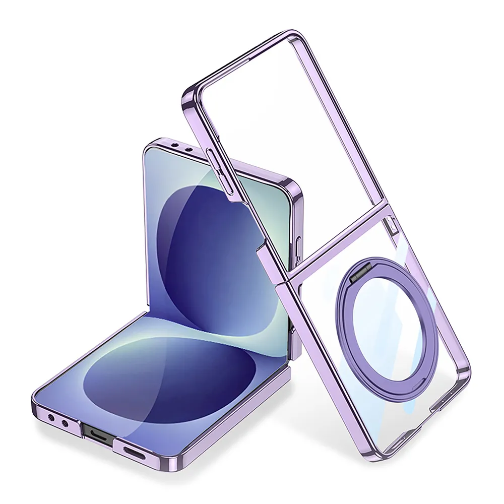 Futrola Z-RING za Samsung F776B Galaxy Z Flip 8 5G ljubicasta (GKK case)