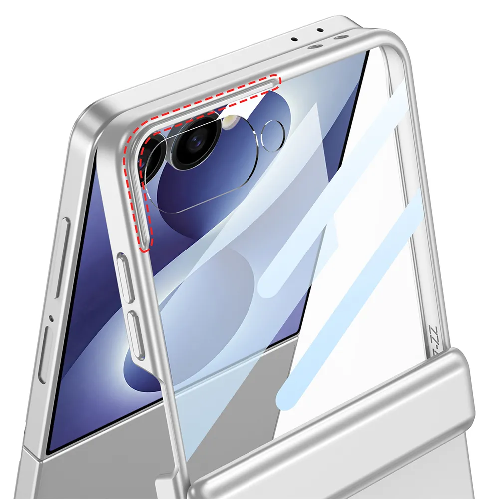 Futrola SMOOTH MagSafe za Samsung F776B Galaxy Z Flip 8 5G crna (GKK case)