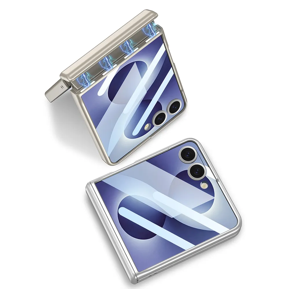 Futrola SMOOTH MagSafe za Samsung F776B Galaxy Z Flip 8 5G crna (GKK case)
