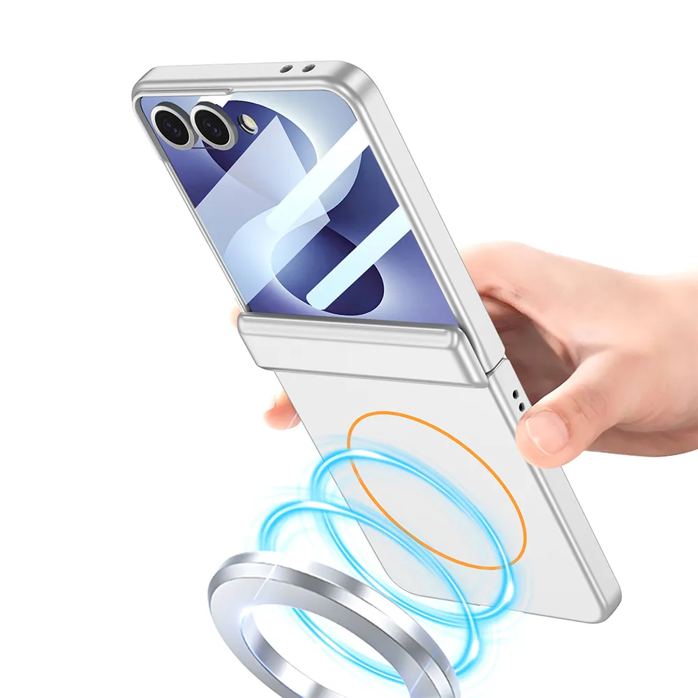Futrola SMOOTH MagSafe za Samsung F776B Galaxy Z Flip 8 5G koralno crvena (GKK case)