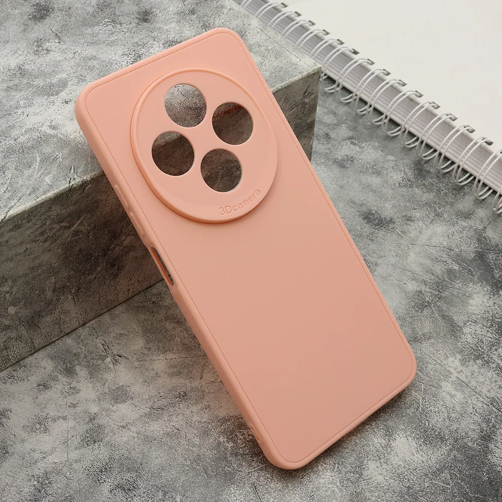Futrola Soft 3D camera za Xiaomi Redmi 14C 4G / Redmi 17C 4G roze