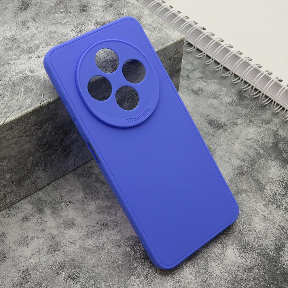 Futrola Soft 3D camera za Xiaomi Redmi 14C 4G / Redmi 17C 4G plava