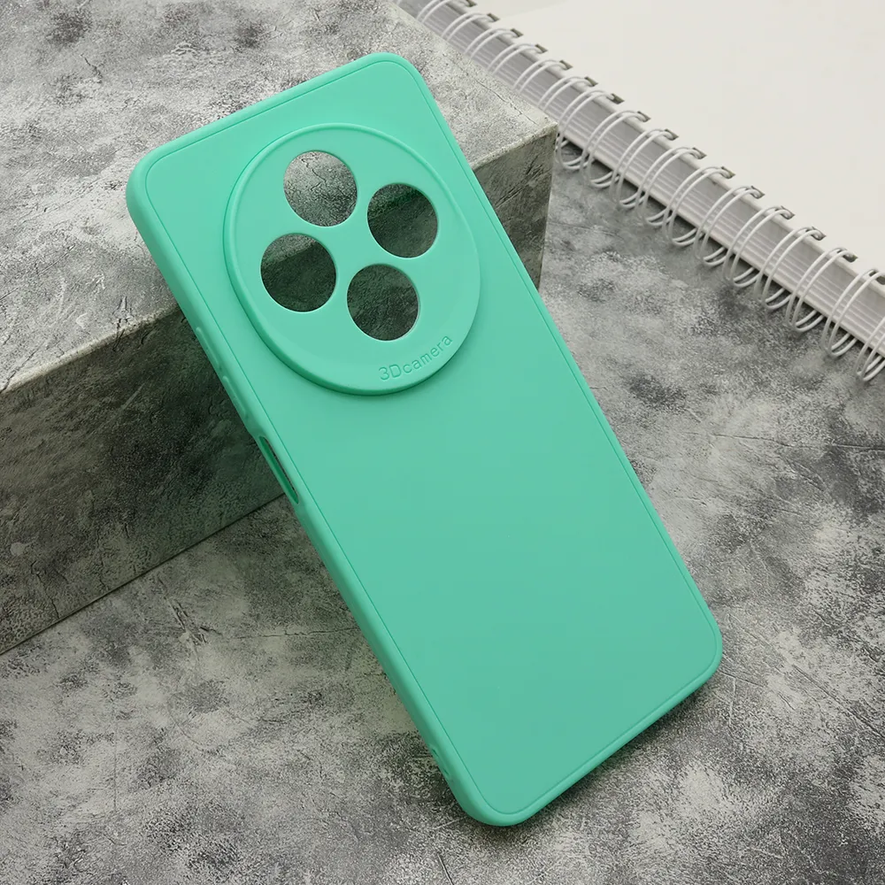 Futrola Soft 3D camera za Xiaomi Redmi 14C 4G / Redmi 17C 4G tirkizna